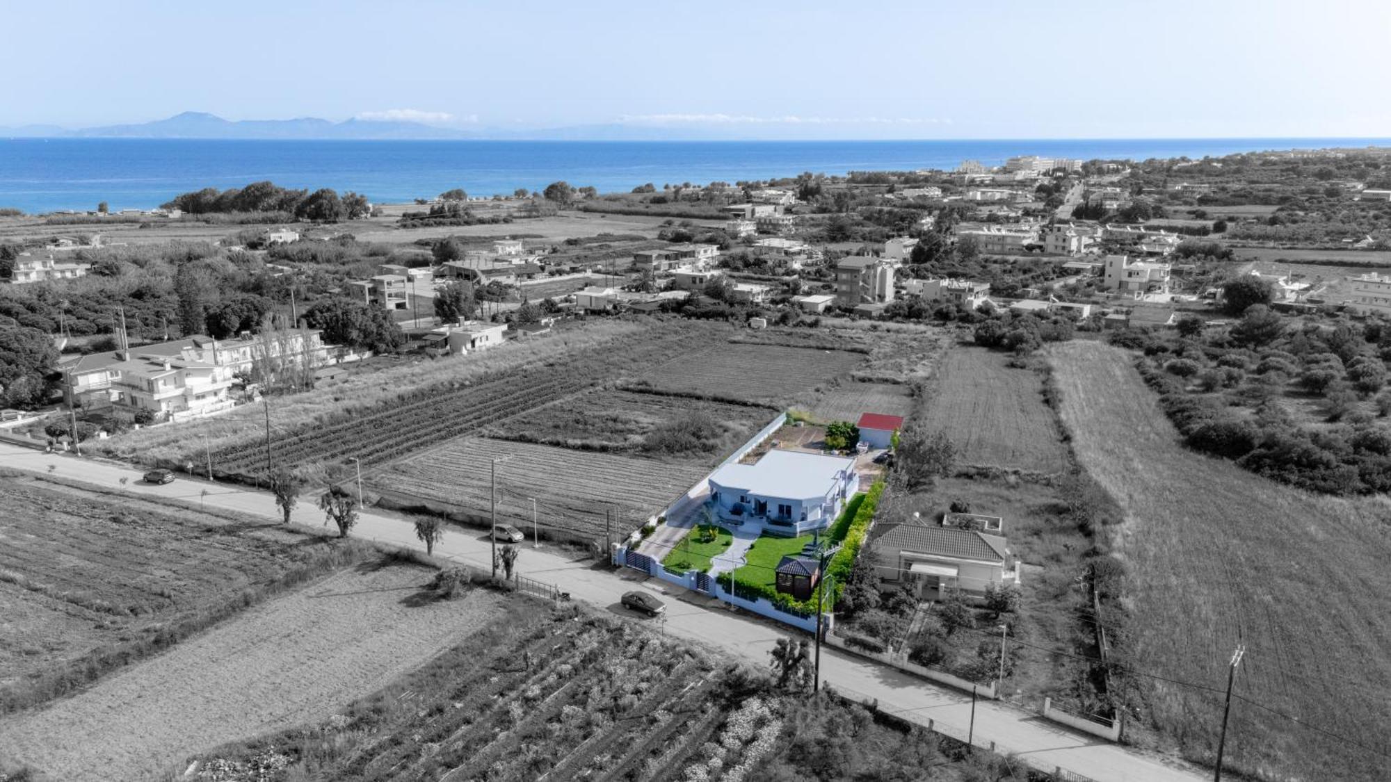 Villa Giota Luxury Living เธโอโลกอส ภายนอก รูปภาพ